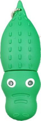 PANKREETI PDT620 Alligator Crocodile Cartoon Designer 32 GB Pen Drive(Green)