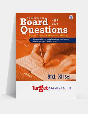 Std 12 Science Board Chapter Wise Questions | HSC Topic Wise Board Questions PCMB - 1994 To 2020 | Based On Std 12th Maharashtra State Board New Syllabus | Physics Chemistry Maths Biology  (Paperback, Content Team at Target Publications)