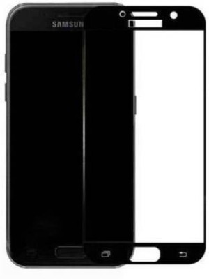 VISHZONE Edge To Edge Tempered Glass for Samsung Galaxy A7-2017(Pack of 1)