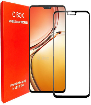 Q Box Edge To Edge Tempered Glass for Vivo V23 5G(Pack of 1)