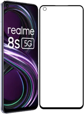 GMR Edge To Edge Tempered Glass for Realme 8s 5G(Pack of 1)