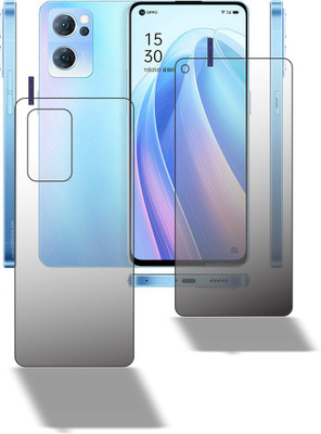 PONDRIK Front and Back Screen Guard for OPPO RENO 7 SERIES 5G(Pack of 2)