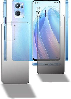 PONDRIK Front and Back Screen Guard for OPPO RENO 7 SERIES 5G(Pack of 2)