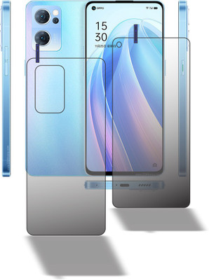 PONDRIK Front and Back Screen Guard for OPPO RENO 7 SERIES 5G(Pack of 2)