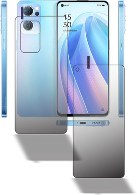 PONDRIK Front and Back Screen Guard for OPPO RENO 7 SERIES 5G(Pack of 2)