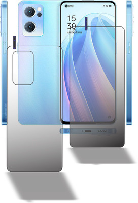 PONDRIK Front and Back Screen Guard for OPPO RENO 7 SERIES 5G(Pack of 2)