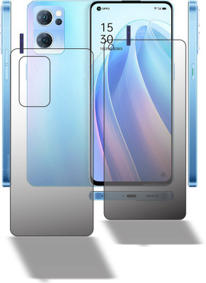 PONDRIK Front and Back Screen Guard for OPPO RENO 7 SERIES 5G(Pack of 2)