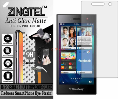 ZINGTEL Impossible Screen Guard for BLACKBERRY LEAP (Matte Finish)(Pack of 1)