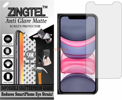 ZINGTEL Impossible Screen Guard for APPLE IPHONE XI (Matte Finish)(Pack of 1)