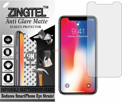 ZINGTEL Impossible Screen Guard for APPLE IPHONE X (Matte Finish)(Pack of 1)