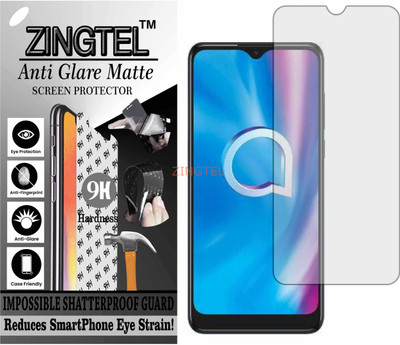 ZINGTEL Impossible Screen Guard for ALCATEL 1S 2020 (Matte Finish)(Pack of 1)