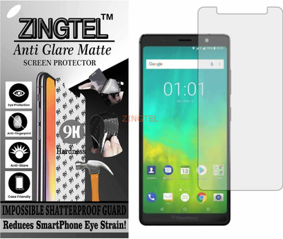 ZINGTEL Impossible Screen Guard for BLACKBERRY EVOLVE (Matte Finish)(Pack of 1)
