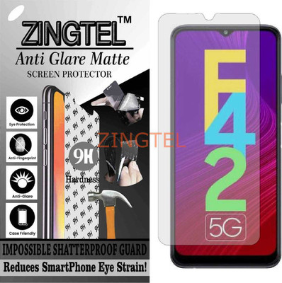 ZINGTEL Impossible Screen Guard for SAMSUNG F42 5G (Matte Finish)(Pack of 1)