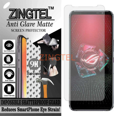 ZINGTEL Impossible Screen Guard for ROG PHONE 5 S (Matte Finish)(Pack of 1)
