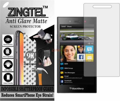 ZINGTEL Impossible Screen Guard for BLACKBERRY Z3 (Matte Finish)(Pack of 1)