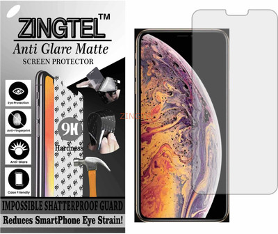 ZINGTEL Impossible Screen Guard for I PHONE XS PLUS(Pack of 1)