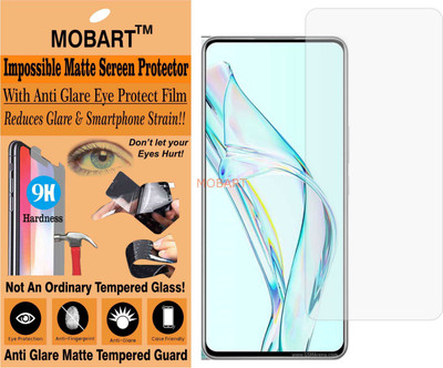 MOBART Tempered Glass Guard for ZTE AXON 30 5G (Matte Finish)(Pack of 1)