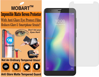 MOBART Tempered Glass Guard for ZTE BLADE A5 2019 (Matte Finish)(Pack of 1)