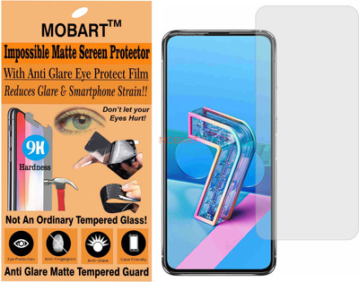 MOBART Tempered Glass Guard for ZENFONE 7 PRO ZS671KS (Matte Finish)(Pack of 1)