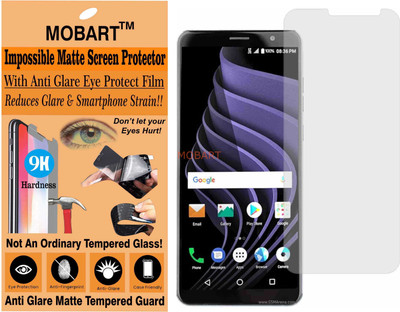 MOBART Tempered Glass Guard for ZTE BLADE MAX VIEW (Matte Finish)(Pack of 1)