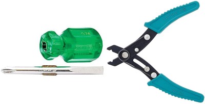 TAPARIA Taparia 974 Steel Two in ONE & WS 05 Steel Combination Screwdriver(Pack of 1)