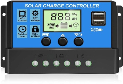 HASTHIP 10A 12V 24V ABS Panel Charger Battery PWM Solar Charge Controller