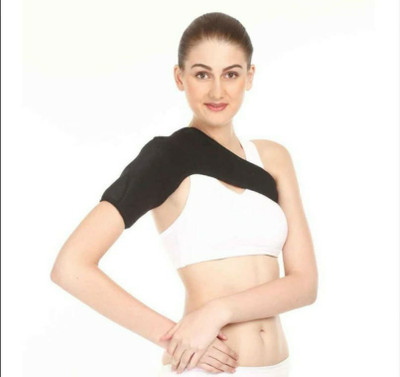 DipNish Shoulder Brace Wrap for Injuries, Joint, Arm Pain Relief Shoulder Support Shoulder Support(Black)