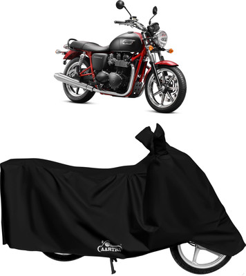 XAFO Two Wheeler Cover for Triumph(Bonneville T120 Black BS6, Black)