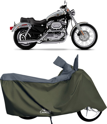 DROHAR Waterproof Two Wheeler Cover for Harley Davidson(1200 GS, Grey)
