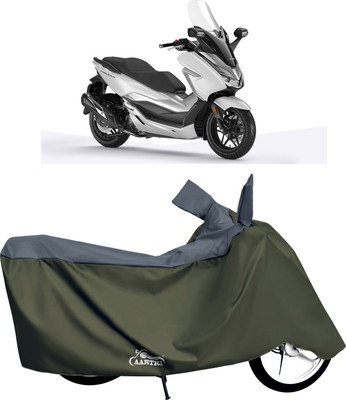 DROHAR Waterproof Two Wheeler Cover for Honda(Forza 300, Grey)