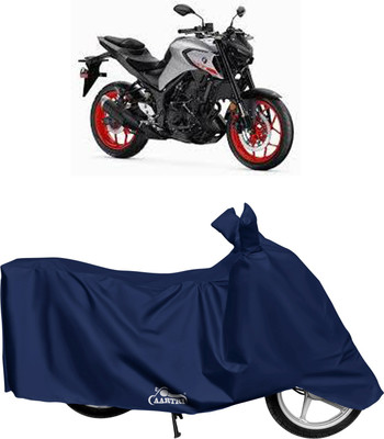 XAFO Waterproof Two Wheeler Cover for Yamaha(MT 15 New BS6, Blue)