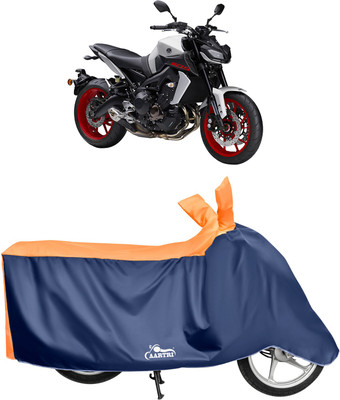 XAFO Waterproof Two Wheeler Cover for Yamaha(MT 15 New BS6, Orange)