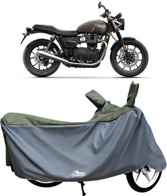 XAFO Two Wheeler Cover for Triumph(Street Triple RS, Green)