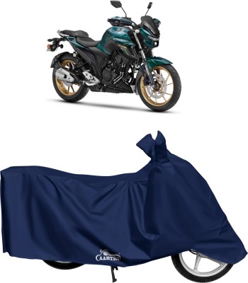 DROHAR Waterproof Two Wheeler Cover for Yamaha(FZS-FI BS6, Blue)