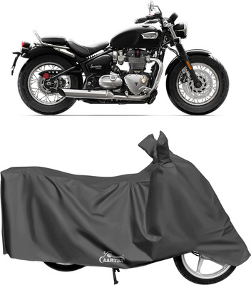 XAFO Waterproof Two Wheeler Cover for Triumph(Bonneville T120 Black BS6, Grey)