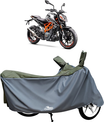 DROHAR Waterproof Two Wheeler Cover for KTM(250 Duke, Green)