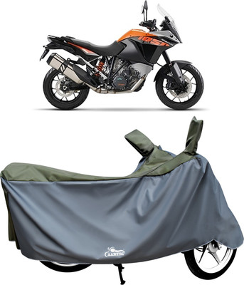 DROHAR Waterproof Two Wheeler Cover for KTM(1050 Adventure, Green)