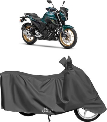 XAFO Waterproof Two Wheeler Cover for Yamaha(FZS-FI BS6, Grey)