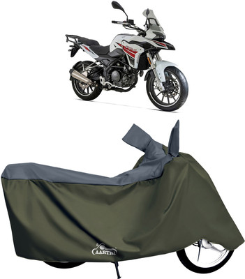 DROHAR Waterproof Two Wheeler Cover for Benelli(TRK 502, Grey)