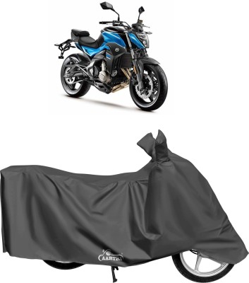 VITSOA Waterproof Two Wheeler Cover for CFMoto(650 NK, Grey)