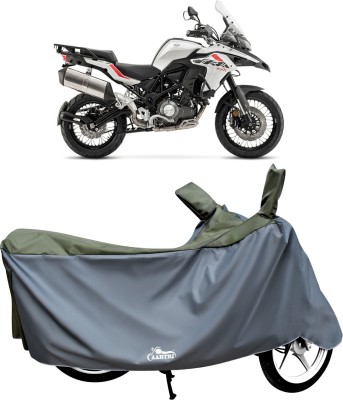 VITSOA Waterproof Two Wheeler Cover for Benelli(TRK 502, Green)