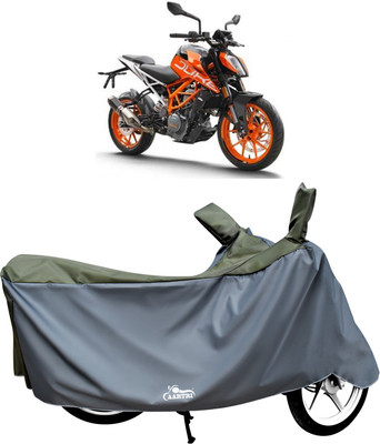 DROHAR Waterproof Two Wheeler Cover for KTM(390 Adventure, Green)