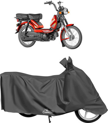 DROHAR Waterproof Two Wheeler Cover for TVS(Heavy Duty, Grey)