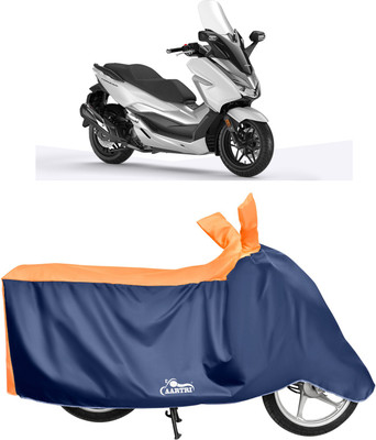 DROHAR Waterproof Two Wheeler Cover for Honda(Forza 300, Orange)