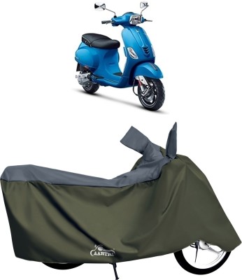 VITSOA Waterproof Two Wheeler Cover for Vespa(SXL 125 BS6, Grey)