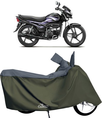 DROHAR Waterproof Two Wheeler Cover for Hero(Super Splendor, Grey)