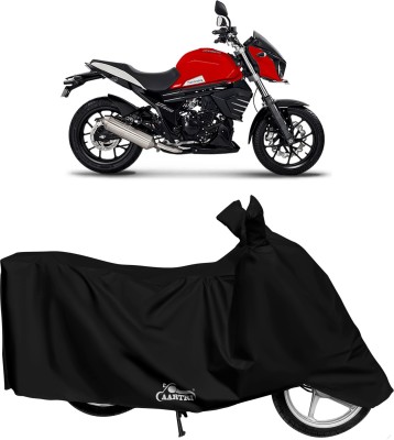 DROHAR Waterproof Two Wheeler Cover for Mahindra(Mojo, Black)