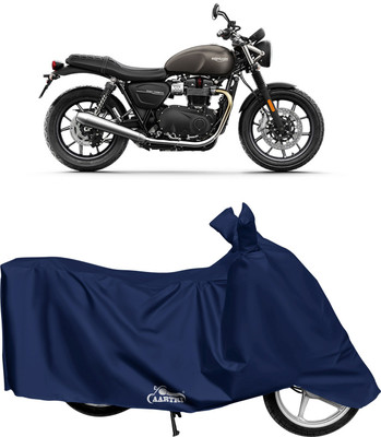 XAFO Waterproof Two Wheeler Cover for Triumph(Street Triple RS, Blue)