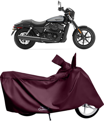 XAFO Waterproof Two Wheeler Cover for Harley Davidson(Street 750, Red)