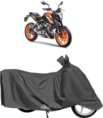 XAFO Waterproof Two Wheeler Cover for KTM(125 Duke, Grey)